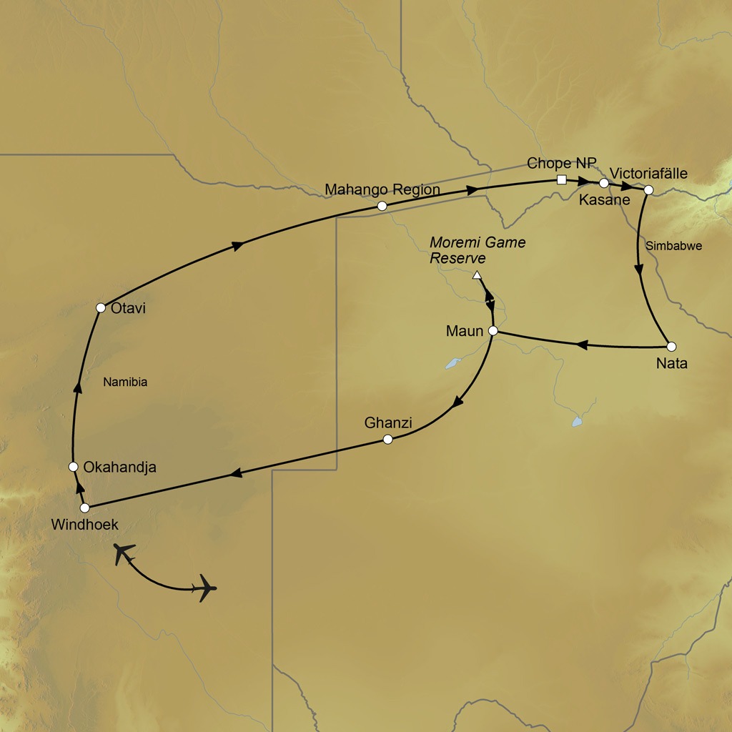 StepMap-Karte-Botswana-Simbabwe_GP26